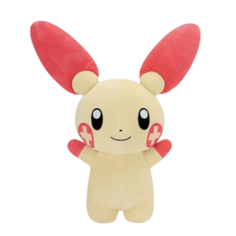 BNWT Japan 40cm Pokemon Bandai Plusle Plush - limited version